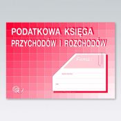 Druk offsetowy Michalczyk i Prokop Podatkowa księga przychodów i rozchodów A4 48k. (K-1u)