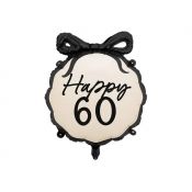 Balon foliowy Partydeco pastylka Happy 60 18cal (FB266-60)