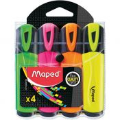 Zakreślacz Maped fluo peps niebieski, mix 1,0-5,0mm (742547)