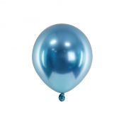 Balon gumowy Partydeco 50szt. niebieski (CHB1-5-001-50)