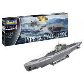 Model do sklejania Cobi Statek German Submarine Type IX C/40 U190 (REV-05167)