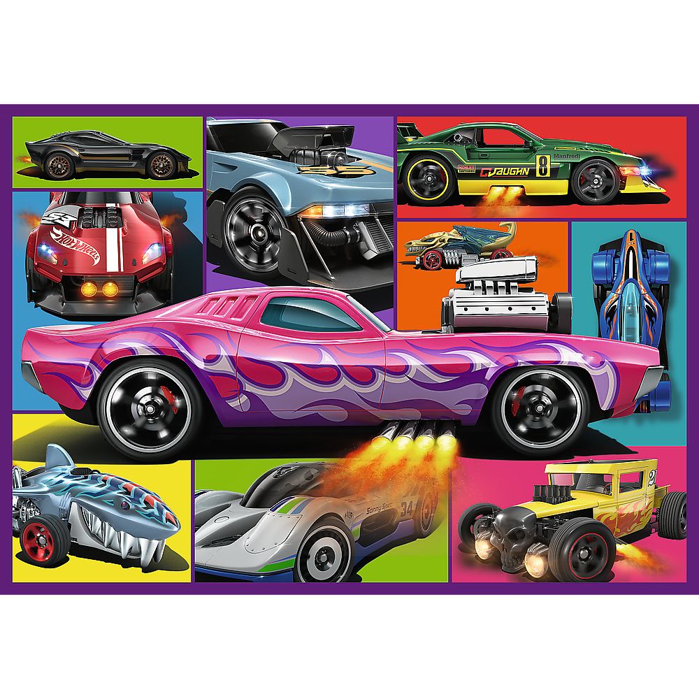 Puzzle Trefl Hot Wheels 4x250 el. (13312)