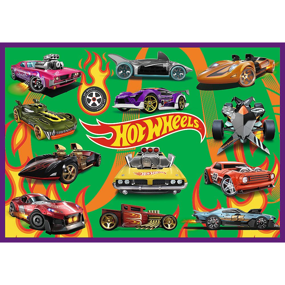 Puzzle Trefl Hot Wheels 4x250 el. (13312)