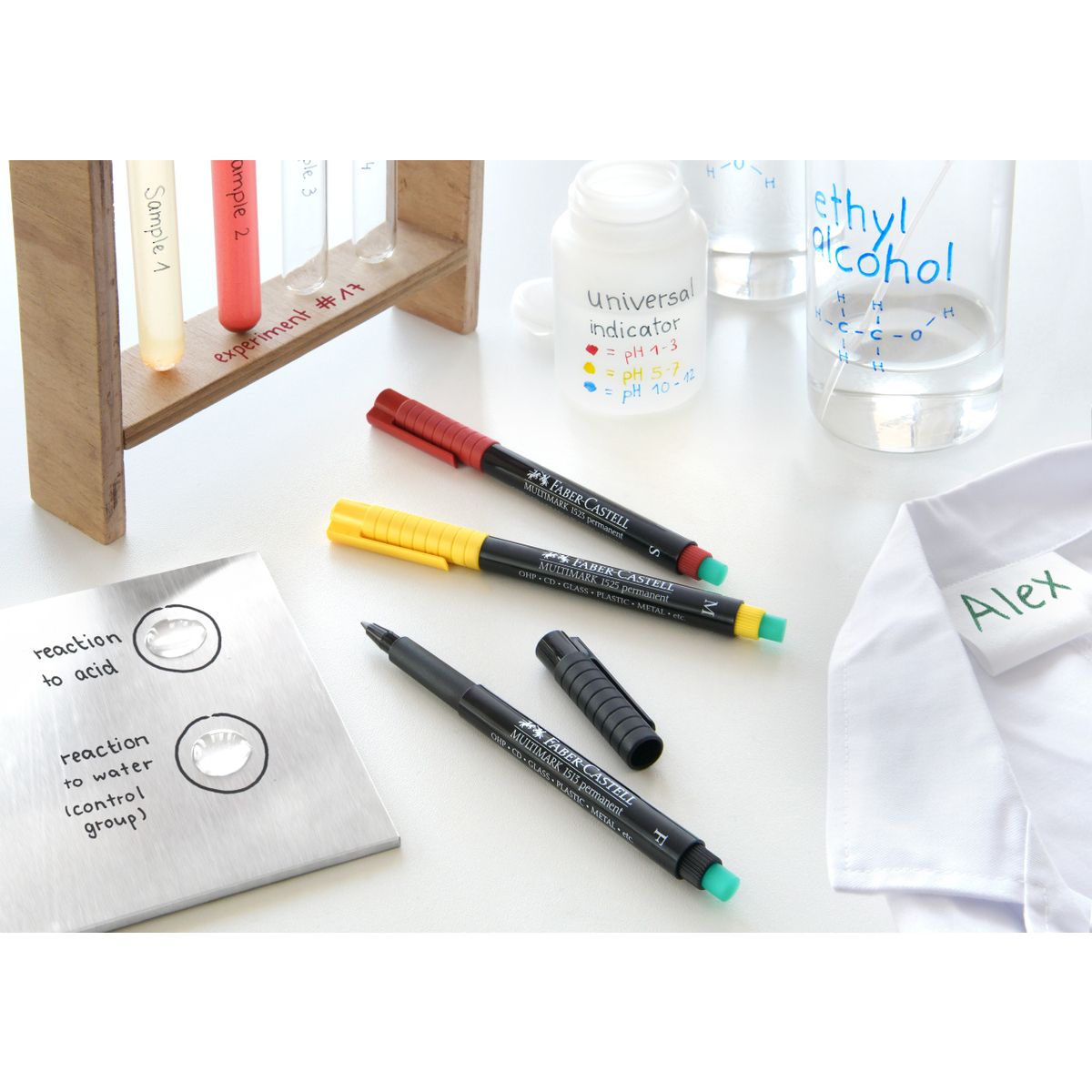 Foliopis Faber-Castell Multimark niebieski (FC151351)
