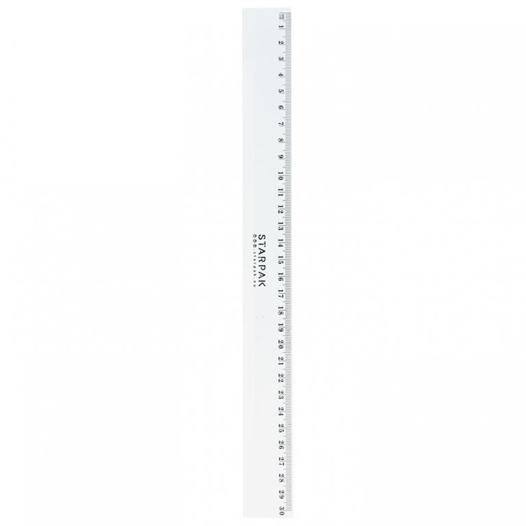 Linijka plastikowa Starpak 30cm (472867)