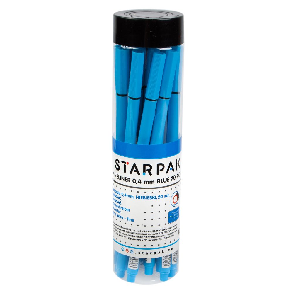 Cienkopis Starpak Office niebieski 0,4mm 1kol. (433042)