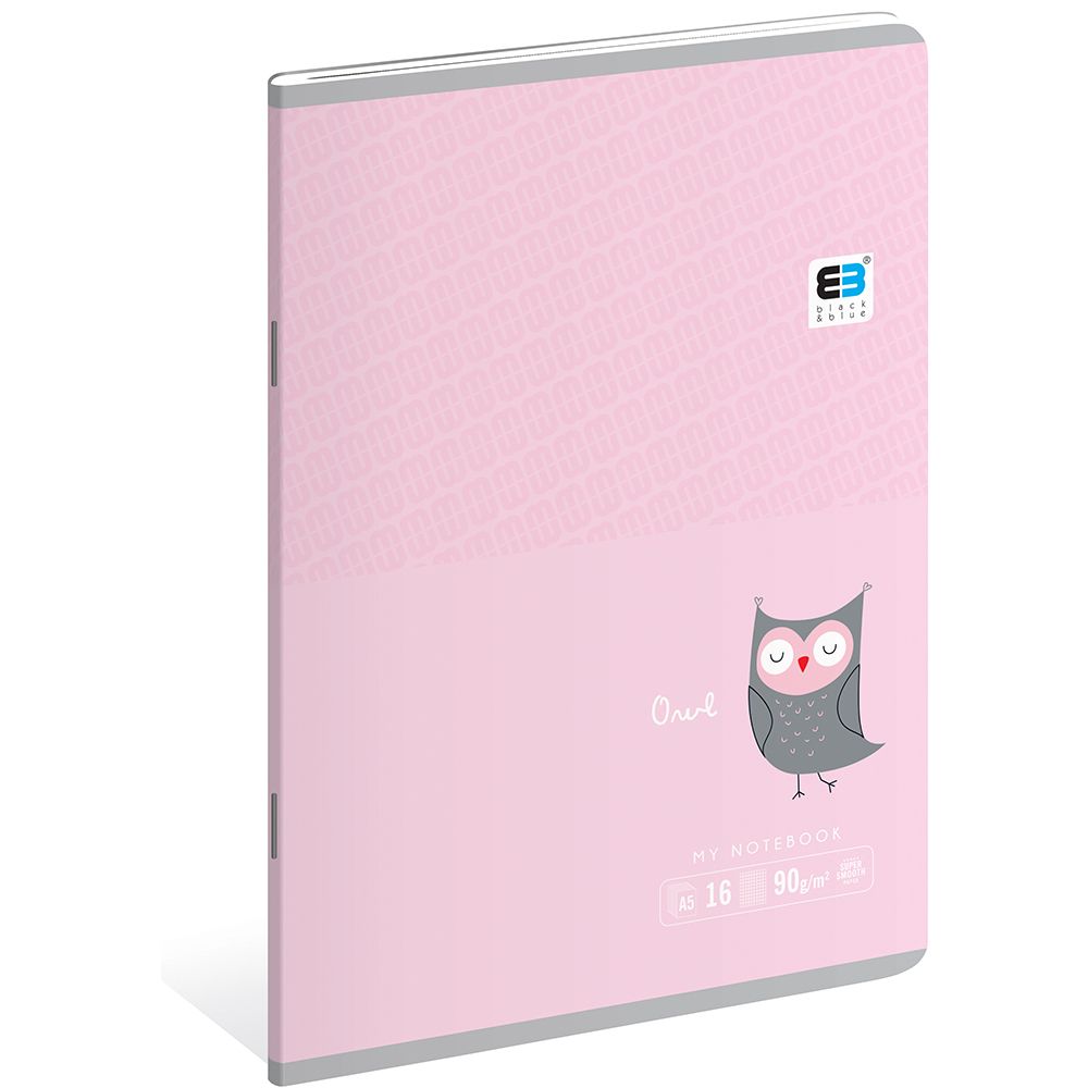 Zeszyt B&B KIDS PASTEL A5 16k. krata Interdruk (ZE16#B&BP)