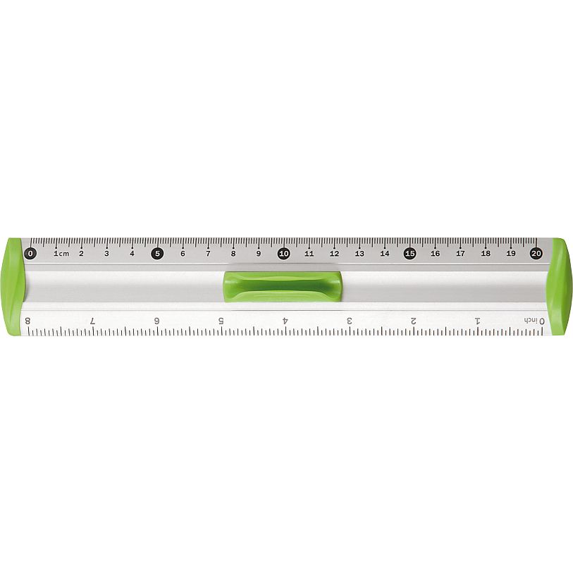 Linijka aluminiowa Tetis 20cm (BL040-NB)