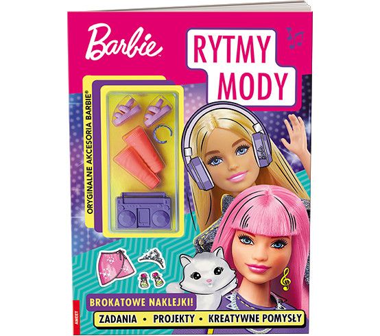Książeczka edukacyjna Ameet Barbie™. Zabawa modą! (fla 1102)