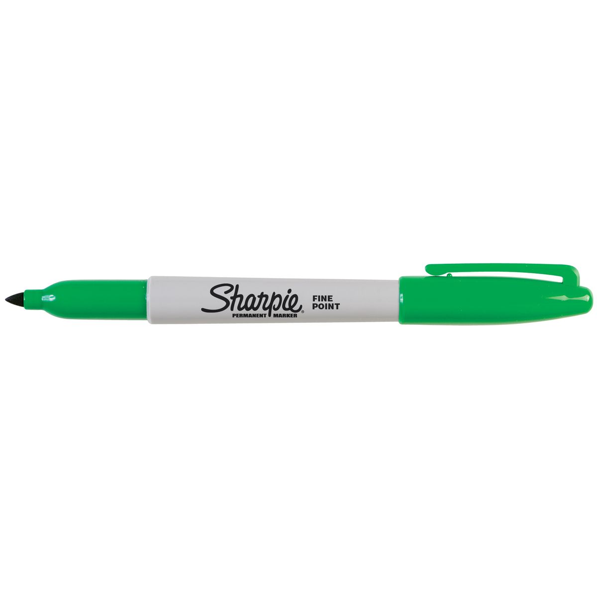 Marker permanentny Paper Mate fine zielony okrągła końcówka (S0810960)