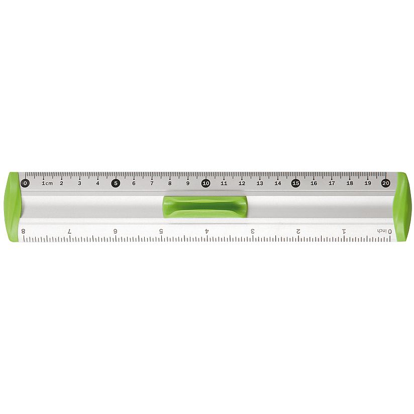 Linijka aluminiowa Tetis 20cm (BL040-NB)