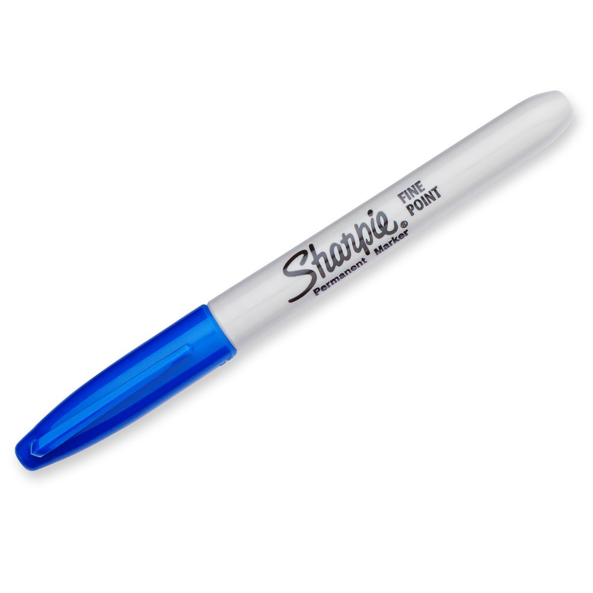 Marker permanentny Paper Mate niebieski okrągła/ścięta końcówka