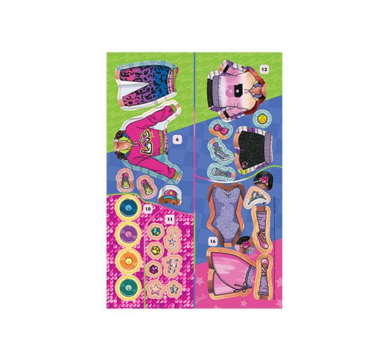 Książeczka edukacyjna Ameet Barbie™. Zabawa modą! (fla 1102)