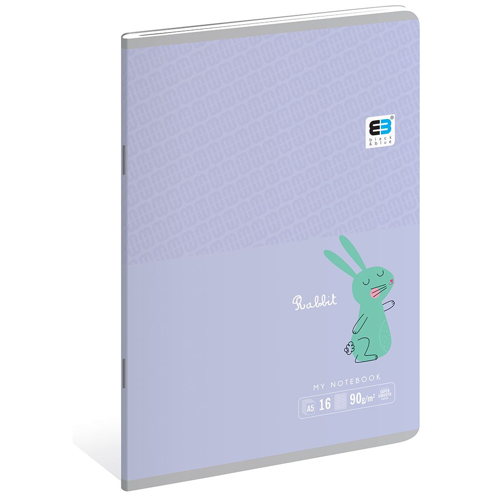 Zeszyt B&B KIDS PASTEL A5 16k. krata Interdruk (ZE16#B&BP)