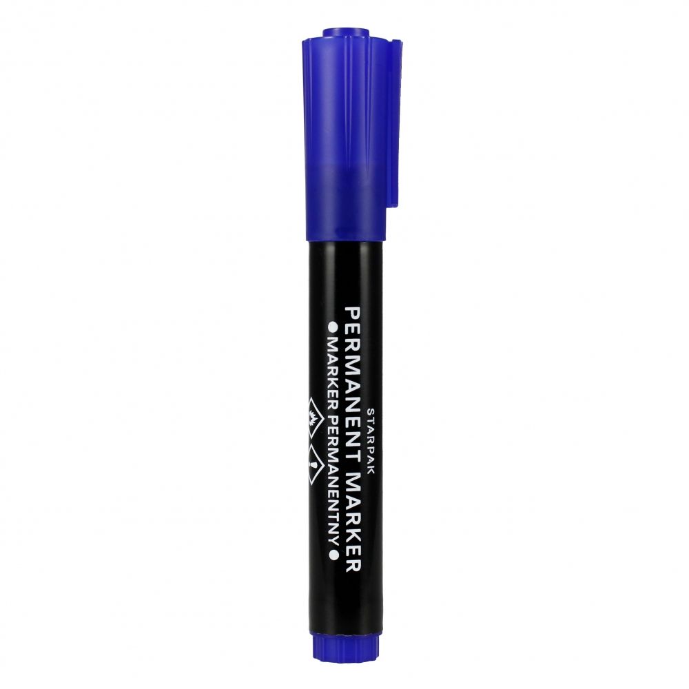 Marker permanentny Starpak mix okrągła końcówka (524575)