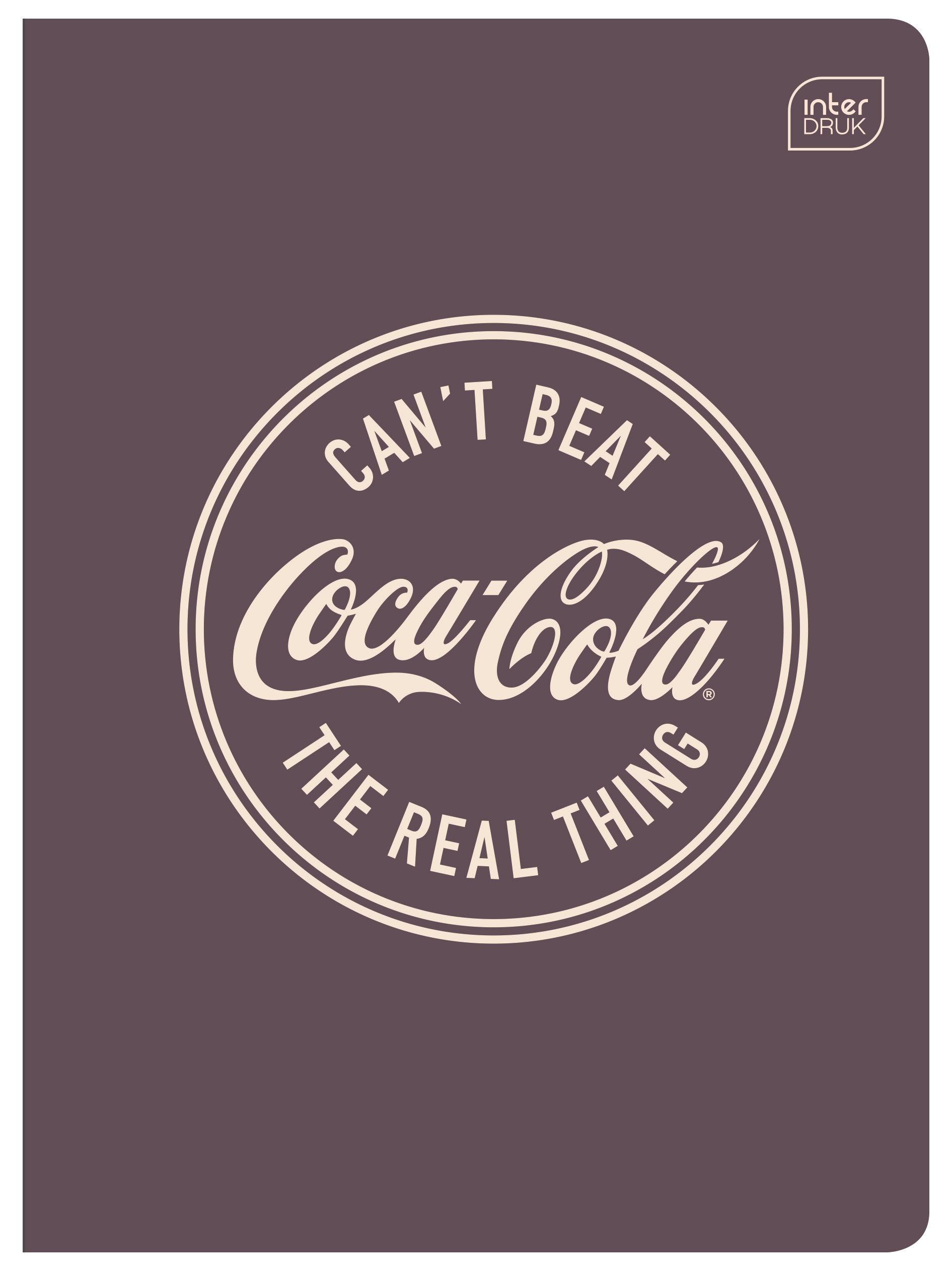 Zeszyt Interdruk HYBRID COCA COLA A5 60k. 70g krata