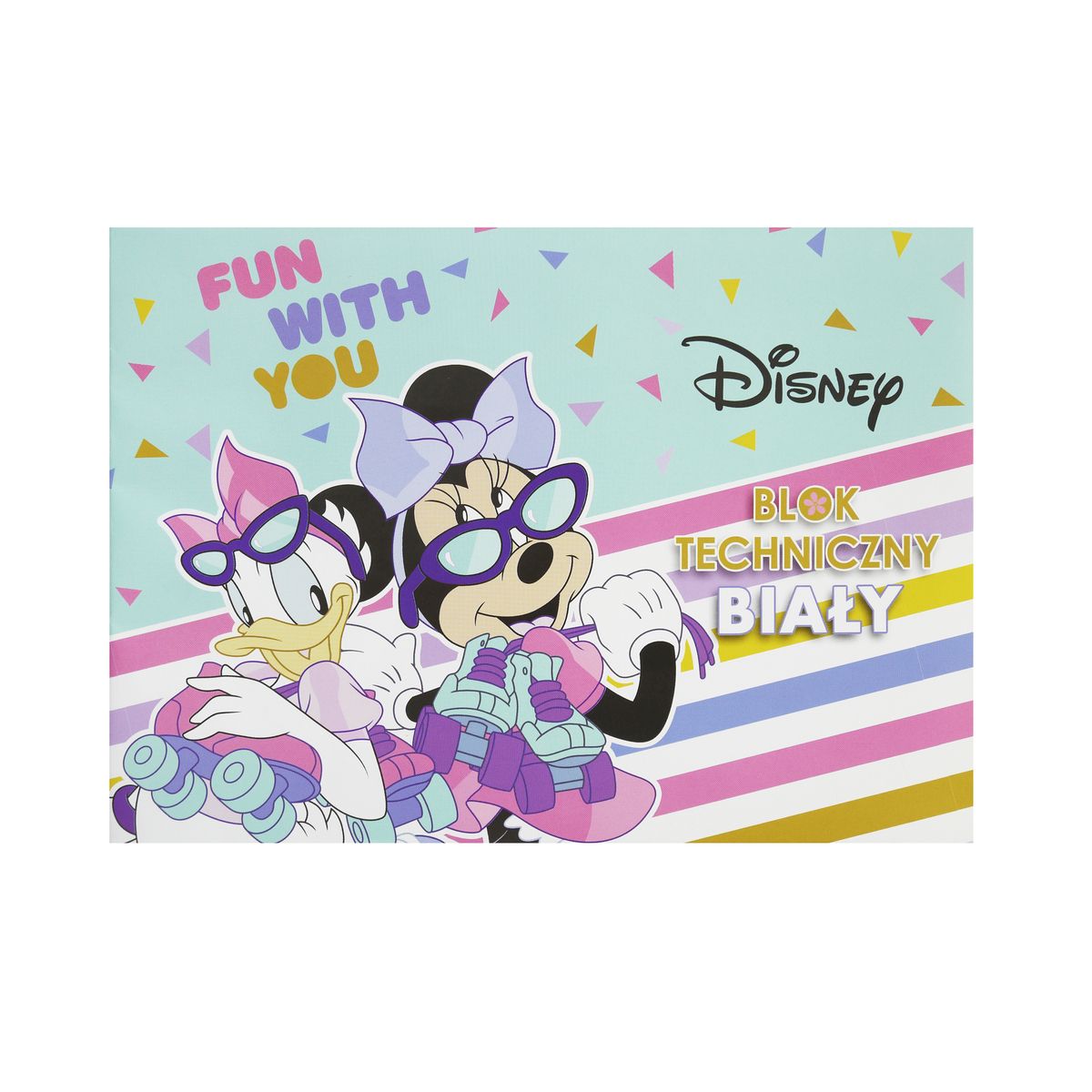 Blok techniczny Beniamin biały MINNIE MOUSE