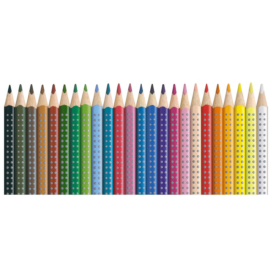 Kredki ołówkowe Faber Castell Grip 24 kol. (112424)