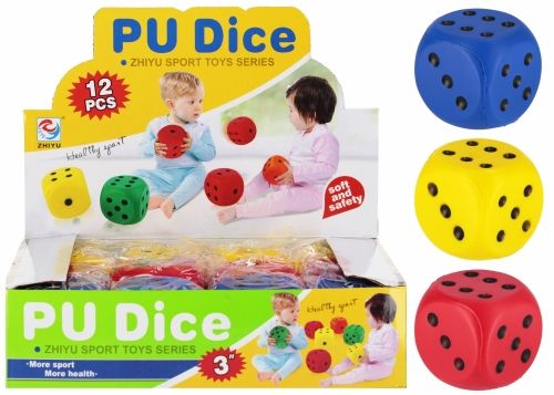 Kości do gry Mega Creative miękka 6cm (545090)