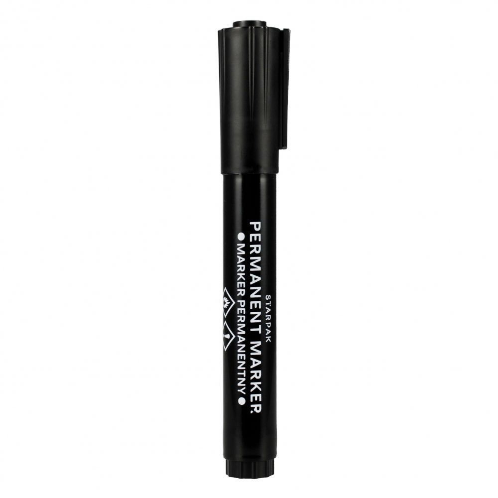 Marker permanentny Starpak mix okrągła końcówka (524575)