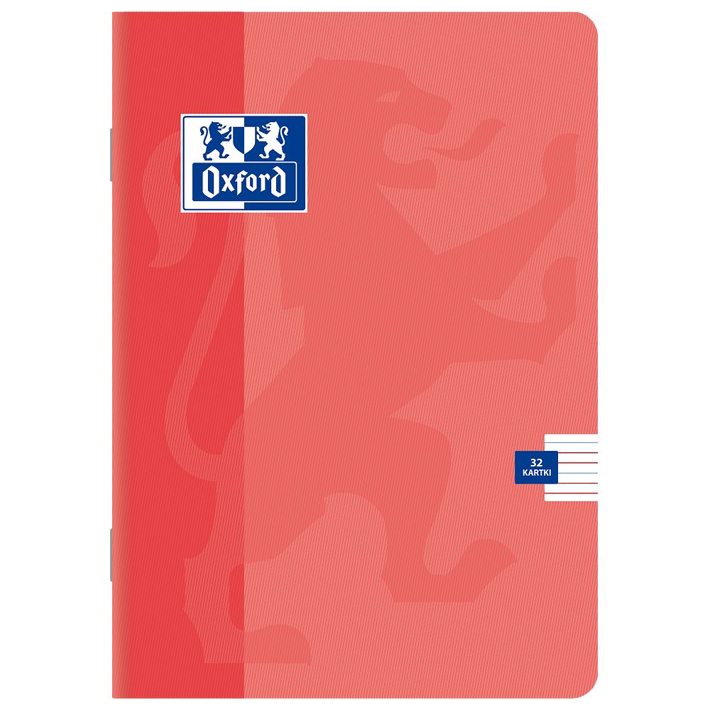 Zeszyt Oxford SWEET A4 32k. 90g podwójna linia kolor (400170243)