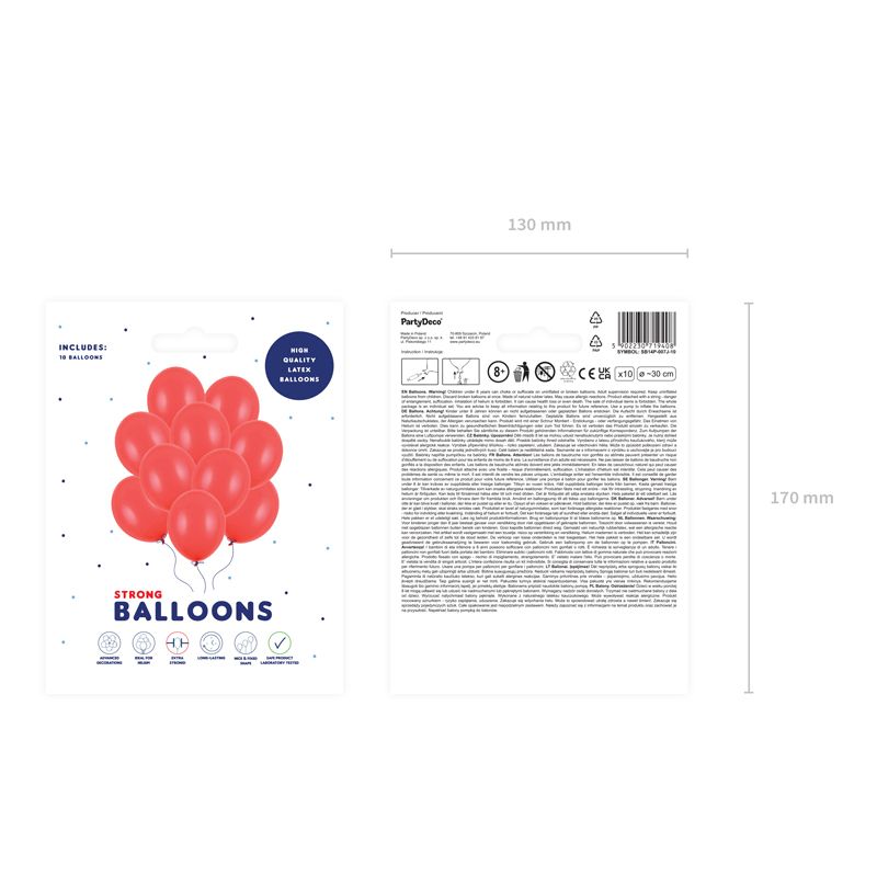 Balon gumowy mix (SB14P-007J)