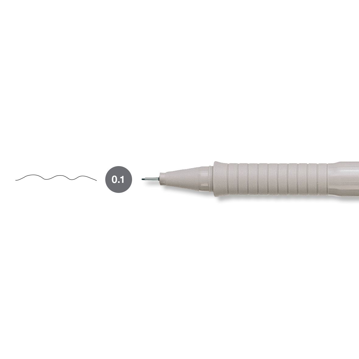 Cienkopis kreślarski Faber Castell Ecco Pigment czarny 0,1mm 1kol. (FC166199)
