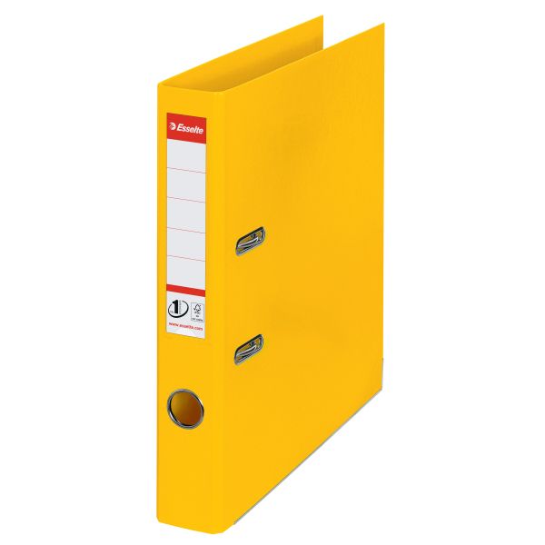 Segregator dźwigniowy Esselte No.1 Power A4 50mm żółty (811410)