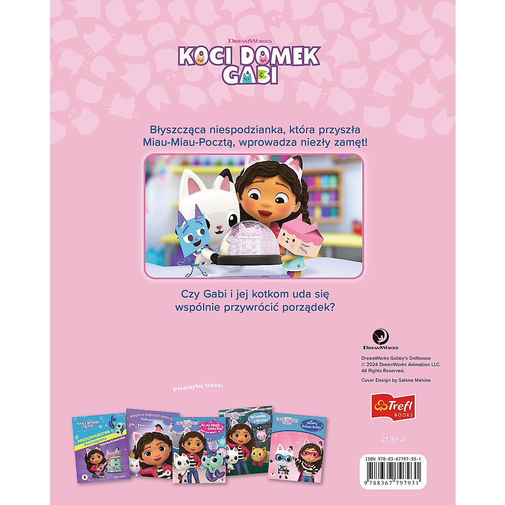 Kolorowanka Gabby Koci Domek Gabi. Domek do góry kotami Trefl (Ks79793)