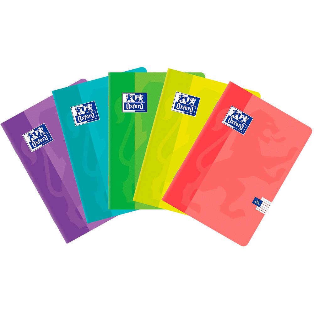 Zeszyt Oxford SWEET A4 32k. 90g podwójna linia kolor (400170243)