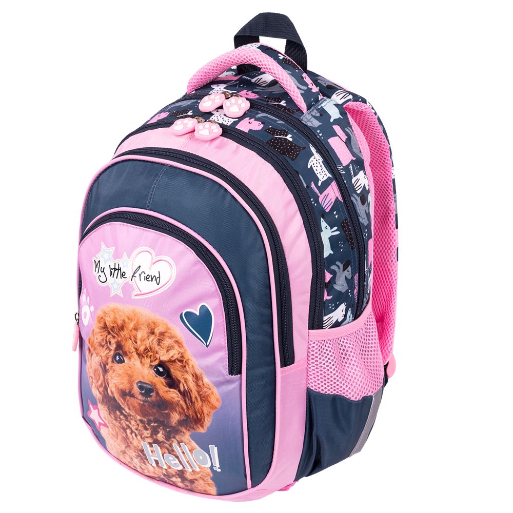 Plecak St.Majewski MLF HELLO DOG 4 KOMORY (bpl-58)