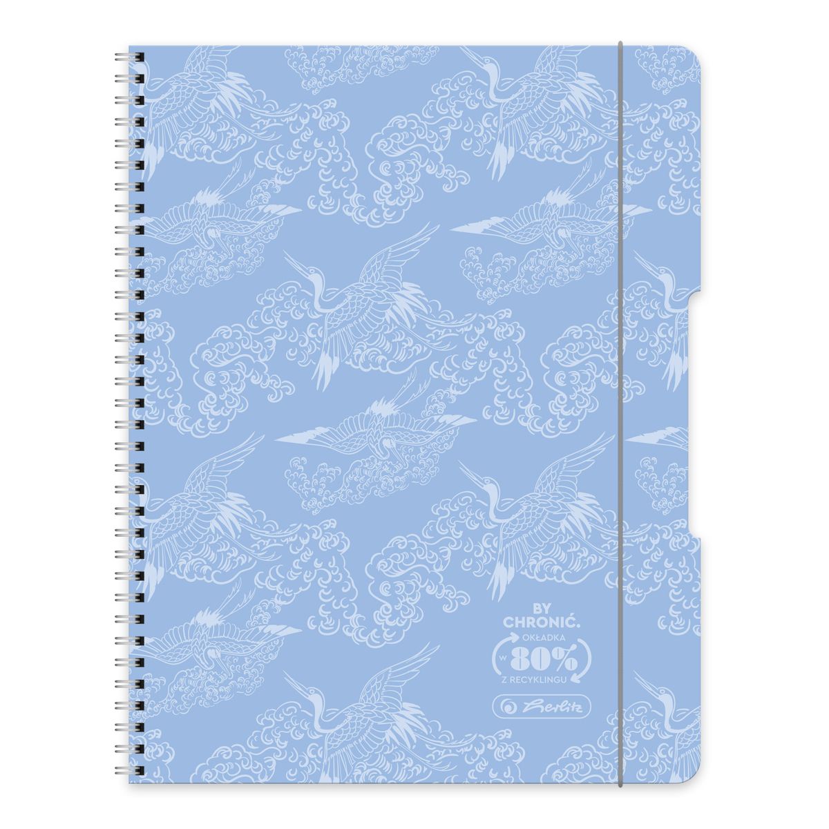 Kołozeszyt (kołobrulion) Herlitz ECO COLORS 9501452 A4 80k. kratka (400198742)