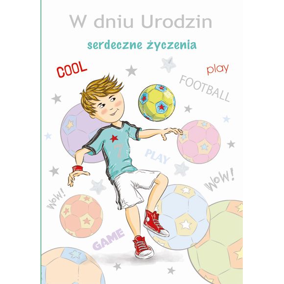 Kartka składana Pol-mak Imieniny B6 (B6LUX)