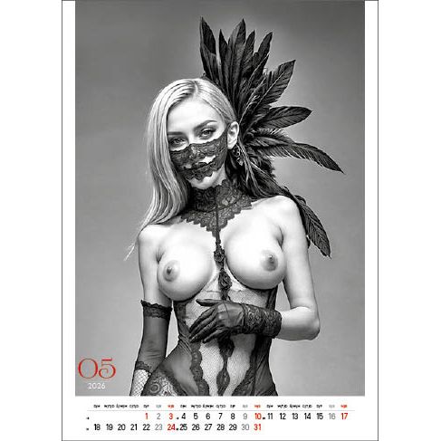 Kalendarz ścienny EROTIC ART wieloplanszowy 350mm x 300mm Jotan (WP147)