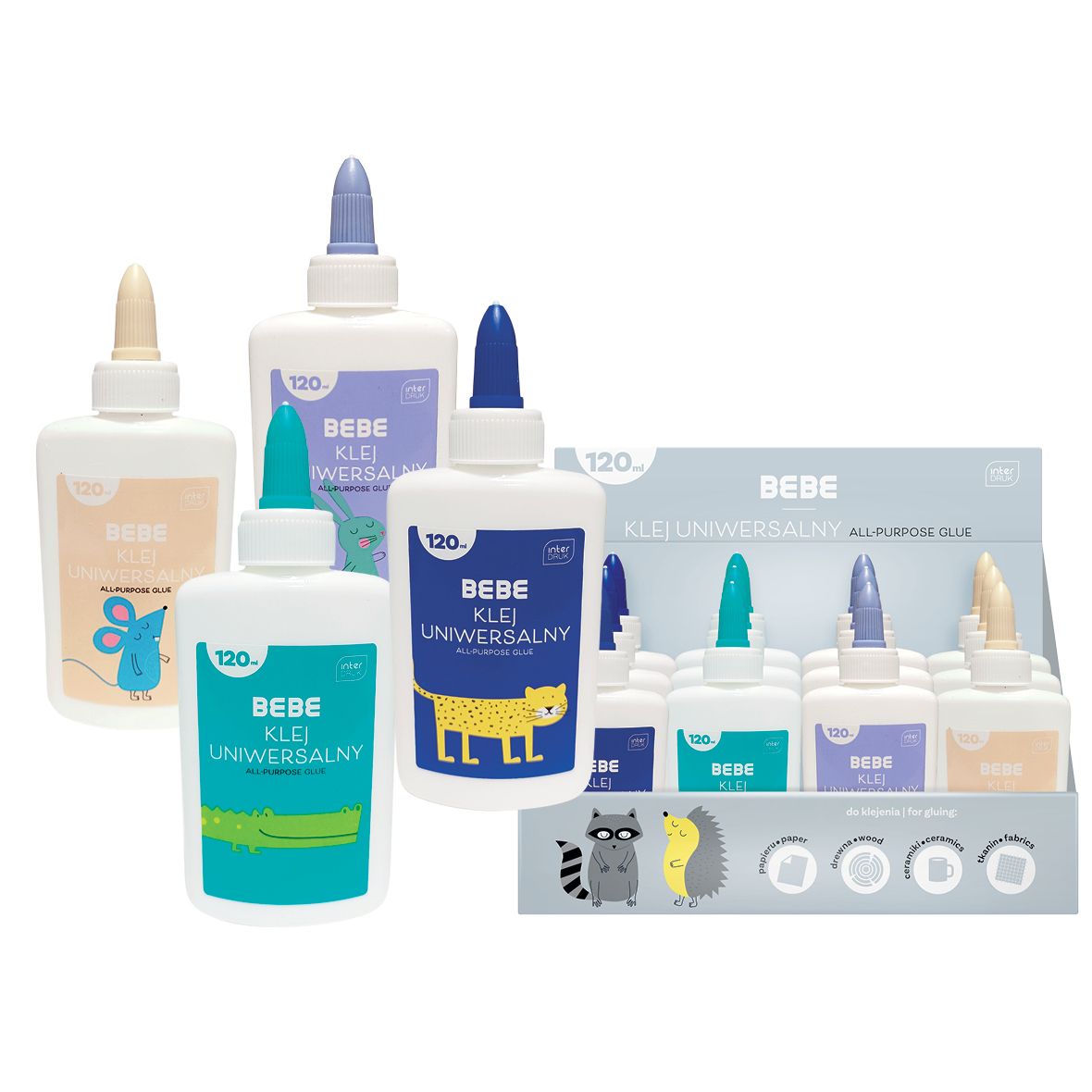 Klej w płynie Tetis uniwersalny BB KIDS 5902277327864 120ml (120ml)