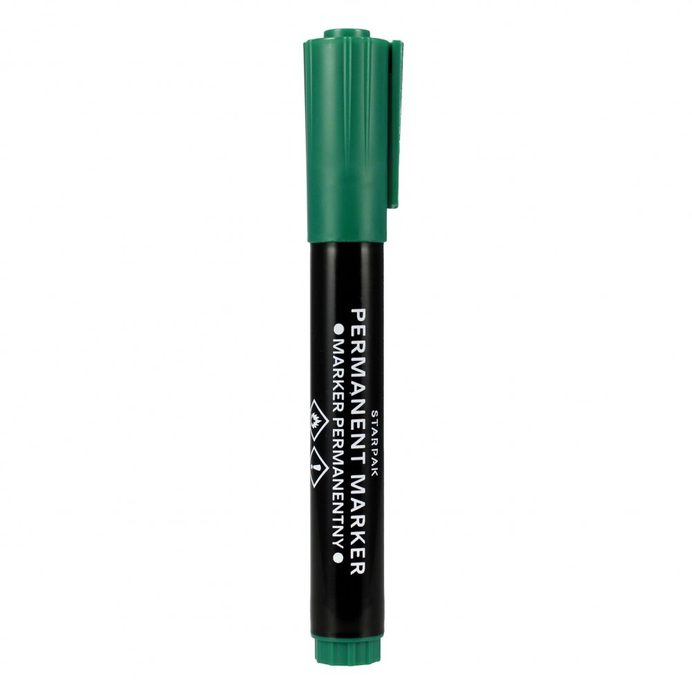 Marker permanentny Starpak mix okrągła końcówka (524575)