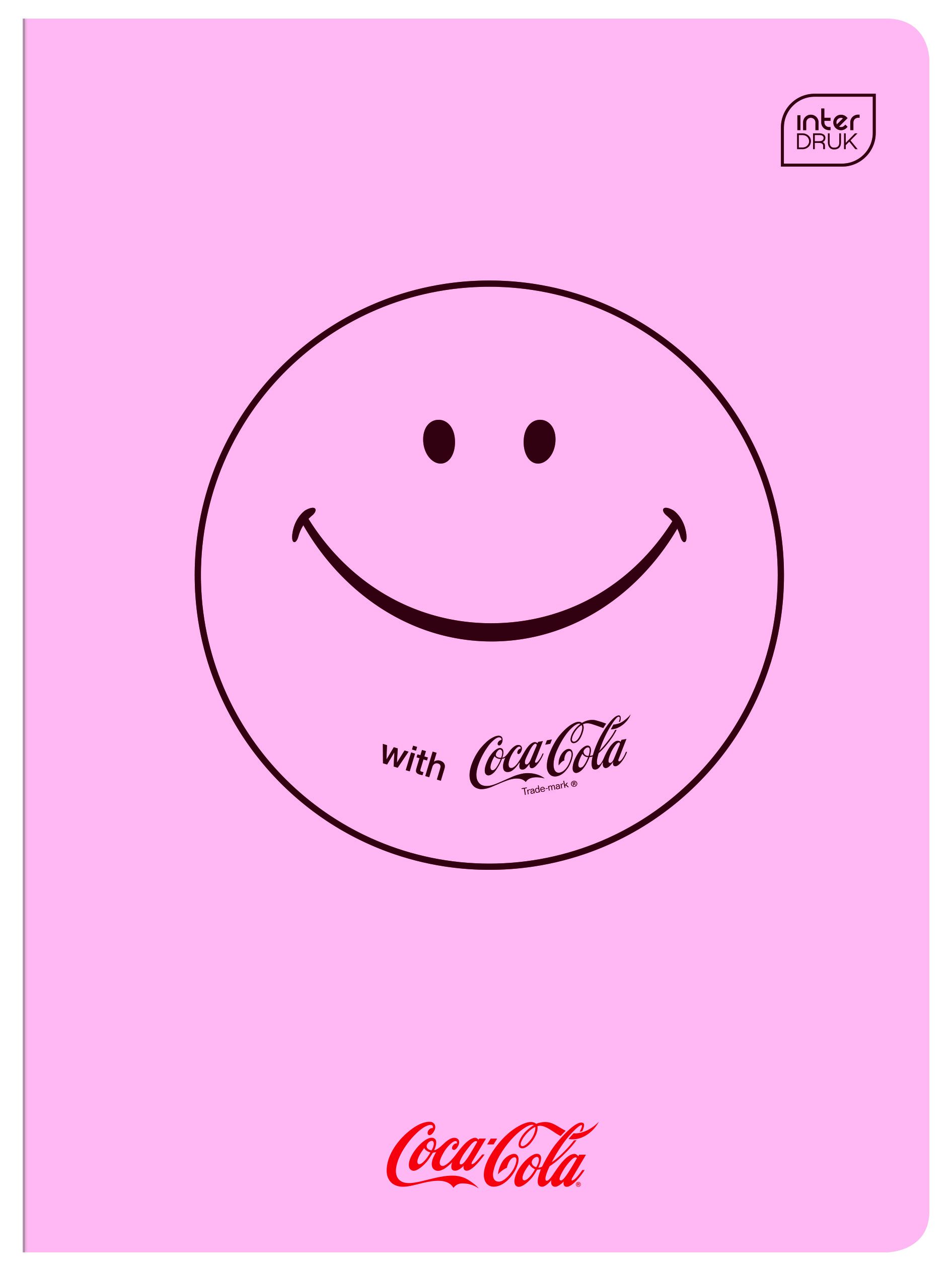 Zeszyt Interdruk HYBRID COCA COLA A5 60k. 70g krata
