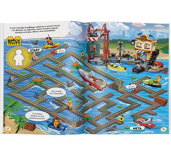 Książka dla dzieci Ameet LEGO® City. Startujemy! (LNC 6032)