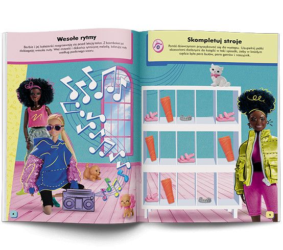 Książeczka edukacyjna Ameet Barbie™. Zabawa modą! (fla 1102)
