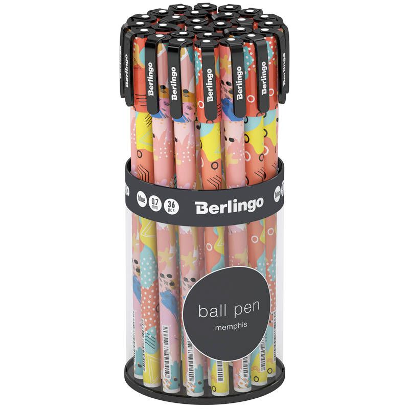Długopis Berlingo Memphis niebieski 0,5mm (4260738999410)