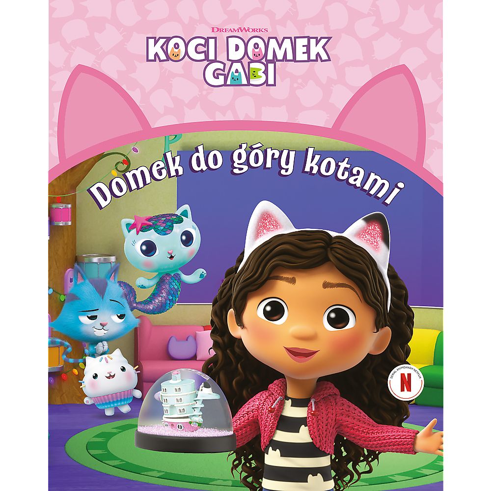 Kolorowanka Gabby Koci Domek Gabi. Domek do góry kotami Trefl (Ks79793)
