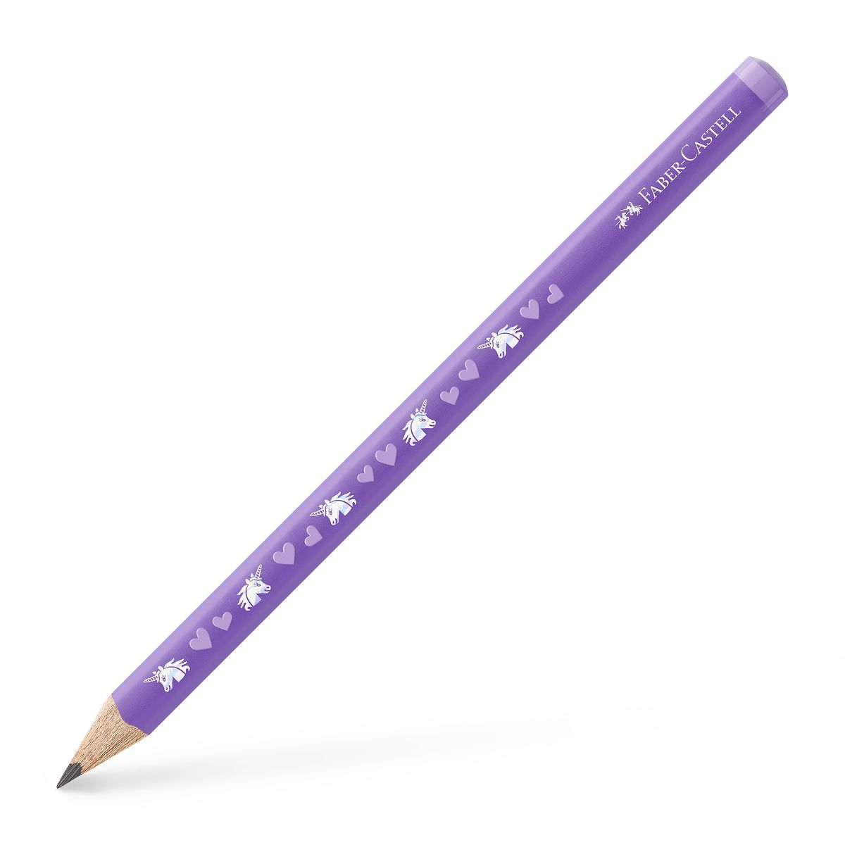 Ołówek Faber Castell jumbo edycja jednorożec fioletowy HB (111520 FC)