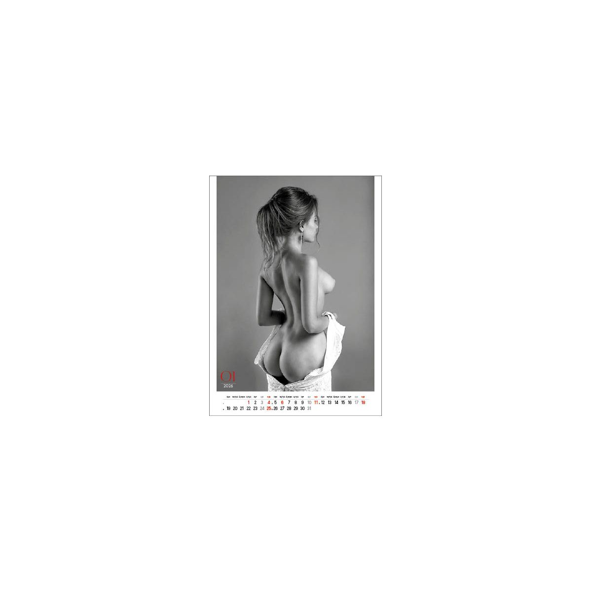 Kalendarz ścienny EROTIC ART wieloplanszowy 350mm x 300mm Jotan (WP147)