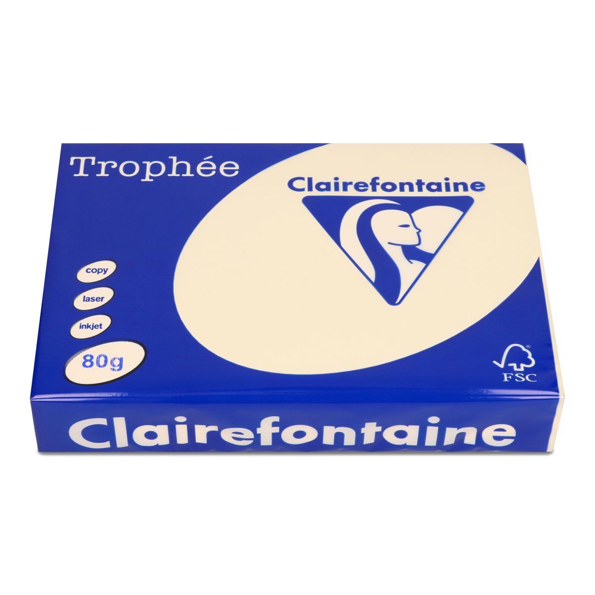 Papier kolorowy kolorowy A4 piaskowy 500k. 80g Trophee (xca41871)