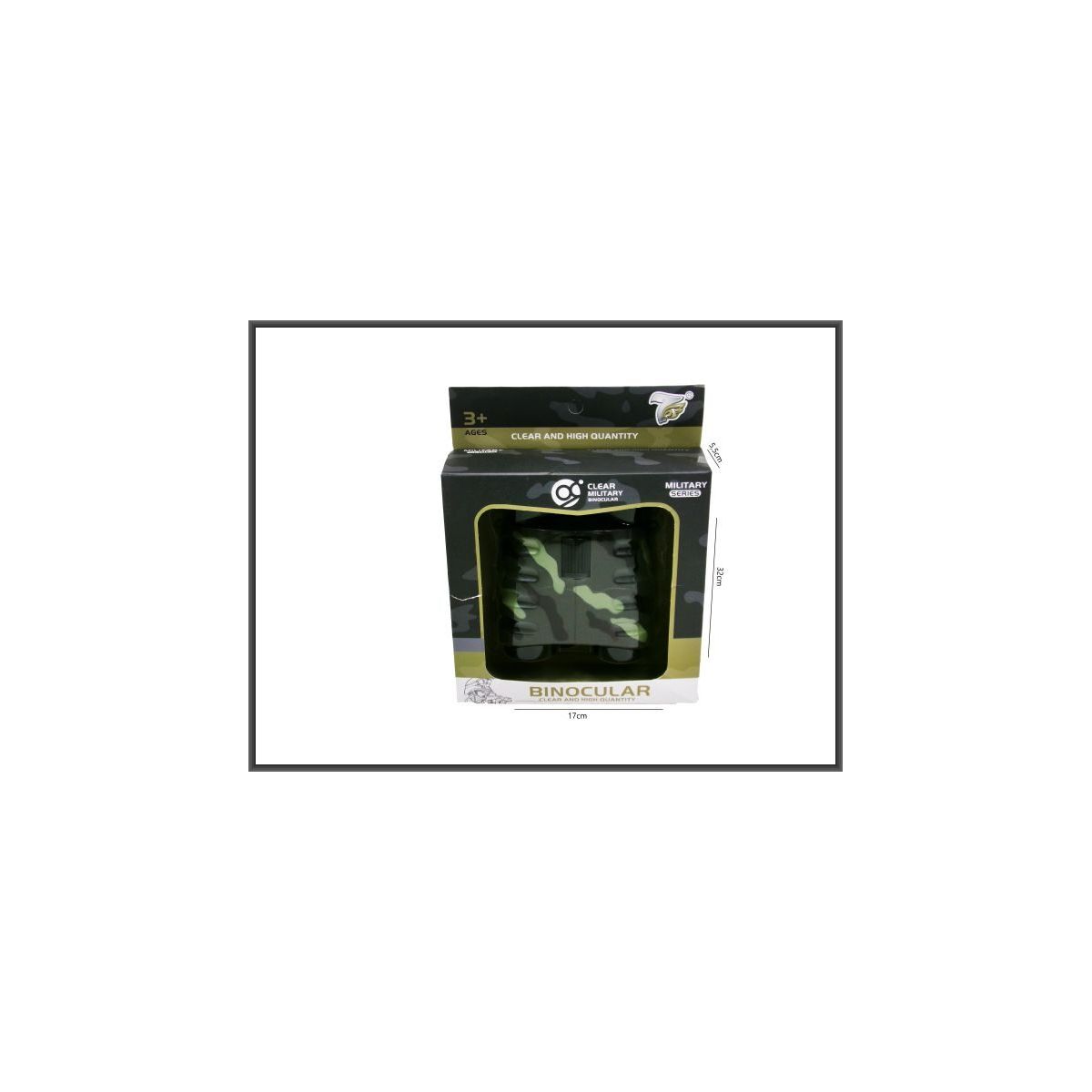 Lornetka Hipo 12 cm moro (H13961)