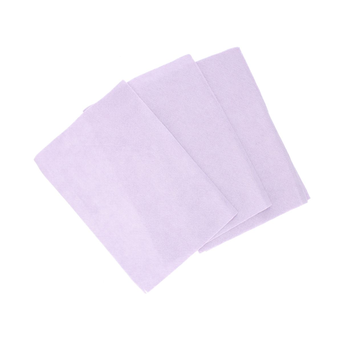 Ozdoba filcowa Craft with Fun 20x30x5szt fiolet 20x30 (439306)