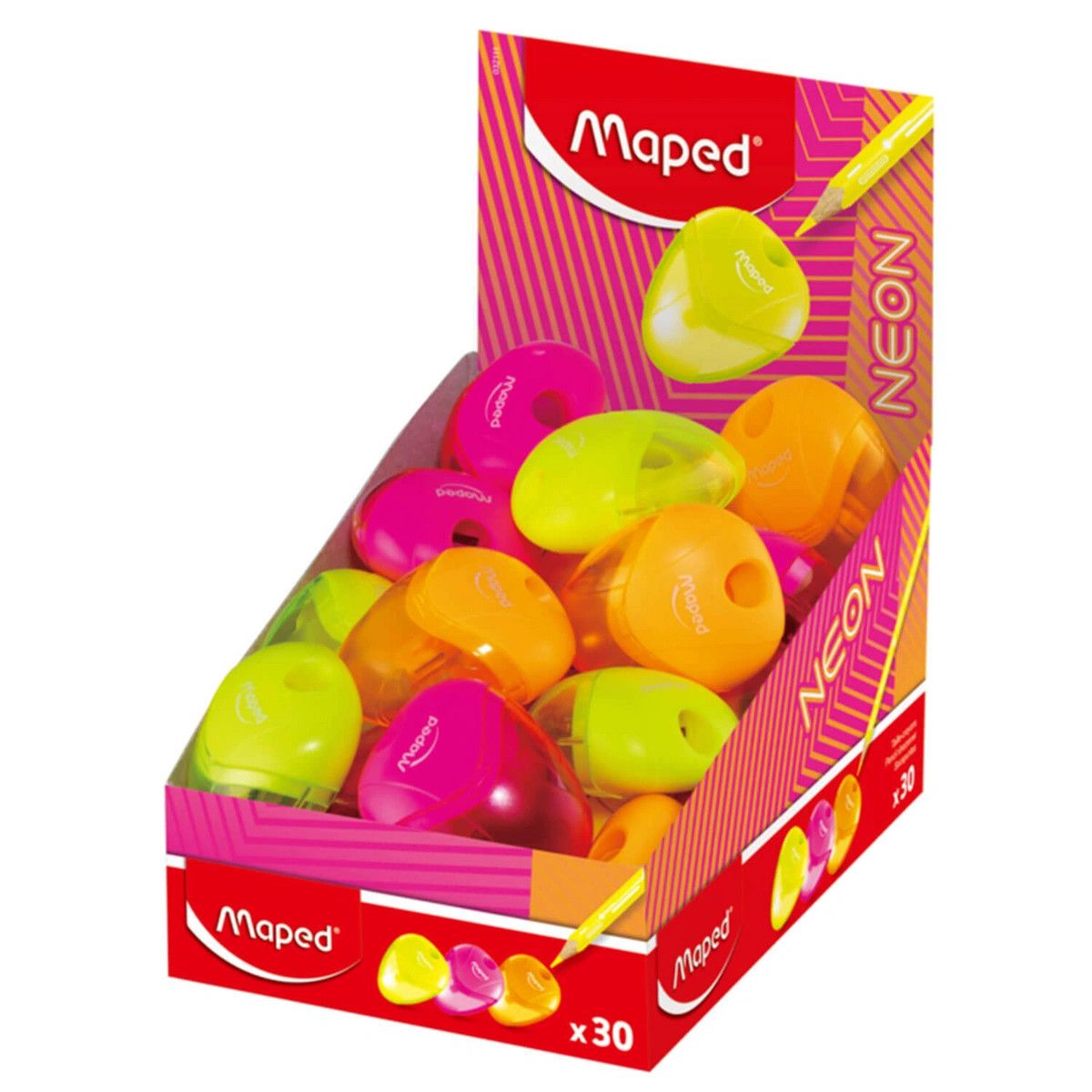 Temperówka Maped Igloo NEONOWE mix plastik (032111)