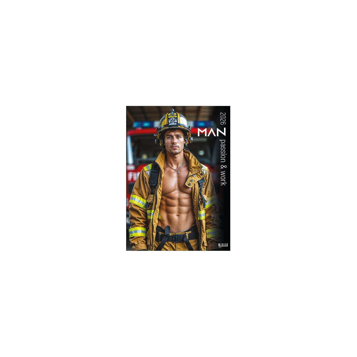 Kalendarz ścienny MAN, PASSION&WORK 13- planszowy 300mm x 350mm Jotan (WPK148)