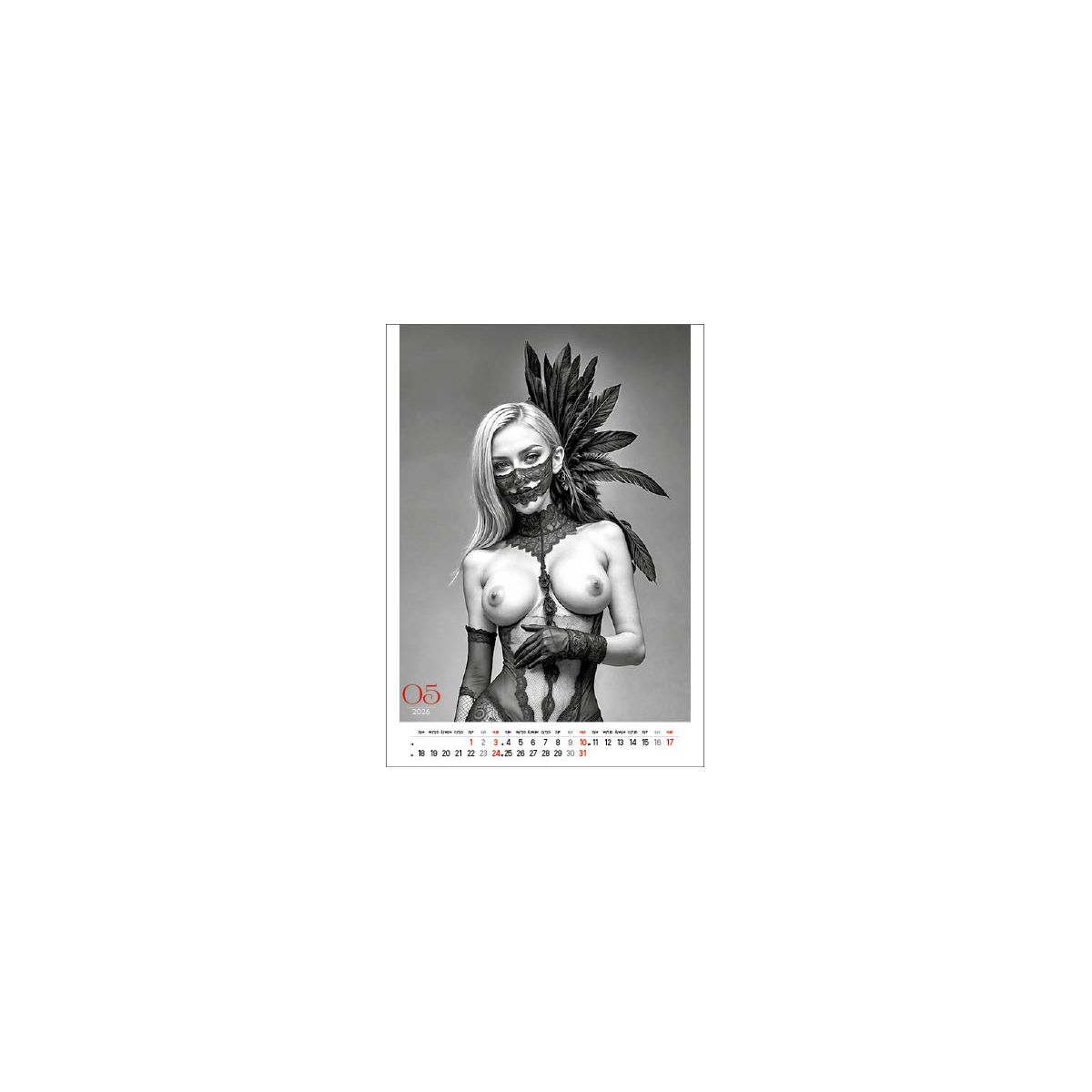 Kalendarz ścienny EROTIC ART wieloplanszowy 350mm x 300mm Jotan (WP147)