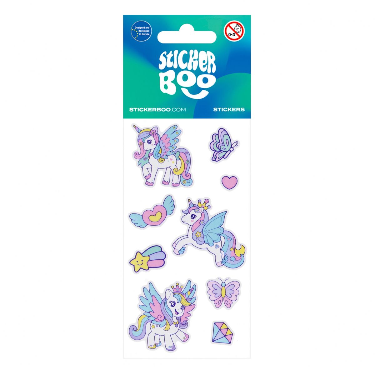 Naklejka (nalepka) Stickerboo Unicork (550329)